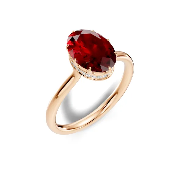 Oval_Red_Gemstone_Ring_For_Women