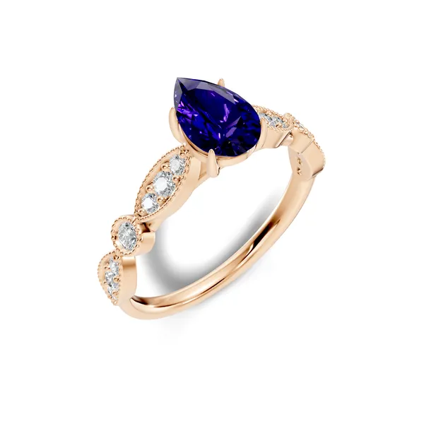 Blue_Stone_Embellished_Ring_For_Women
