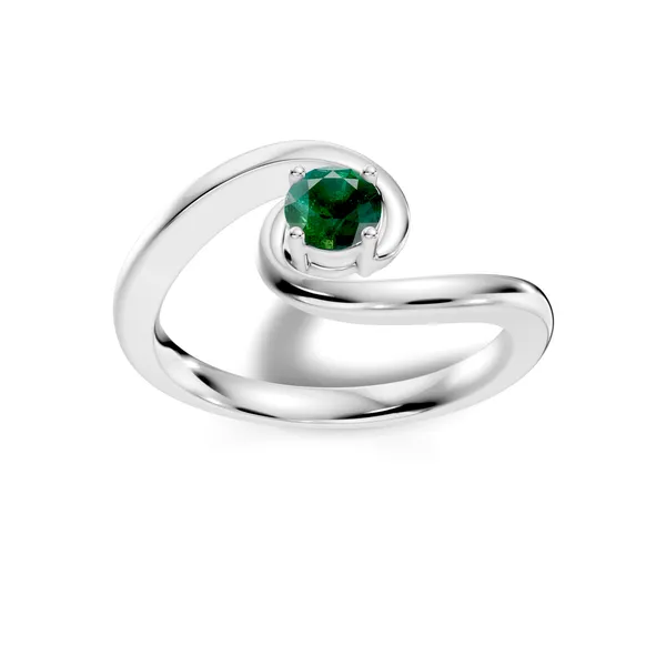Green_Stone_Solitaire_Ring_For_Women