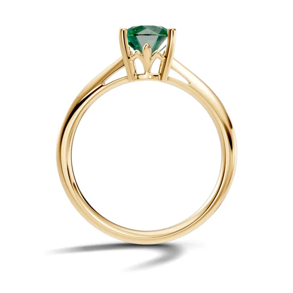 Rose_Green_Gemstone_Solitaire_Ring_For_Women