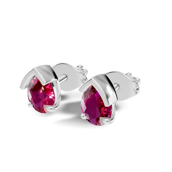 Teardrop_Stone_Stud_Earrings_For_Women