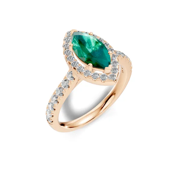 Green_Stone_Halo_Ring_For_Women