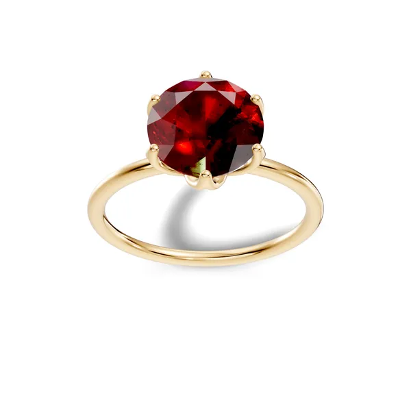 Rose_Red_Stone_Solitaire_Ring_For_Women