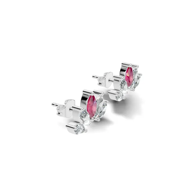 Rose_Floral_Stud_Earrings_For_Women