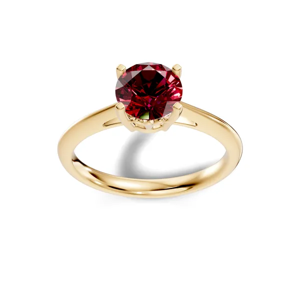 Rose_Red_Stone_Solitaire_Ring_For_Women