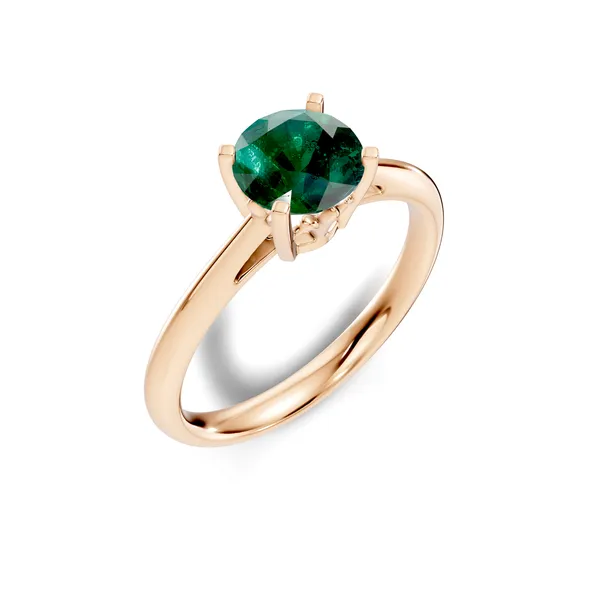 Rose_Green_Gemstone_Solitaire_Ring_For_Women