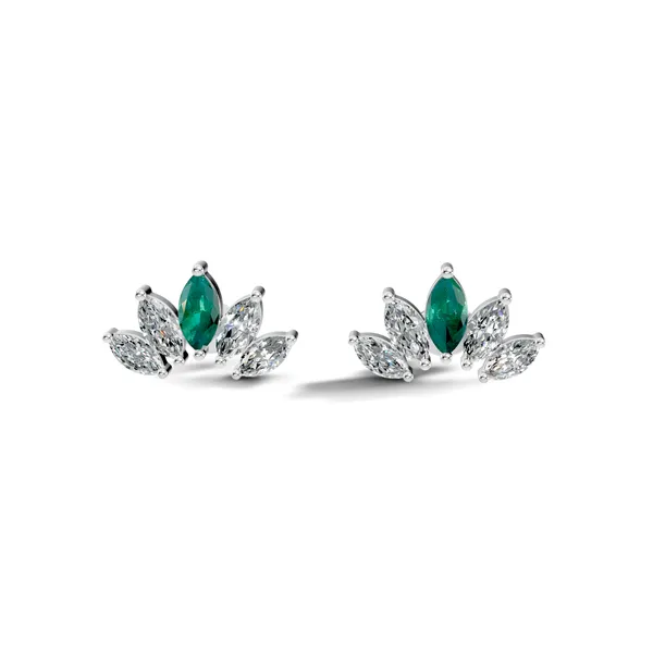 Floral_Green_Stone_Stud_Earrings_For_Women