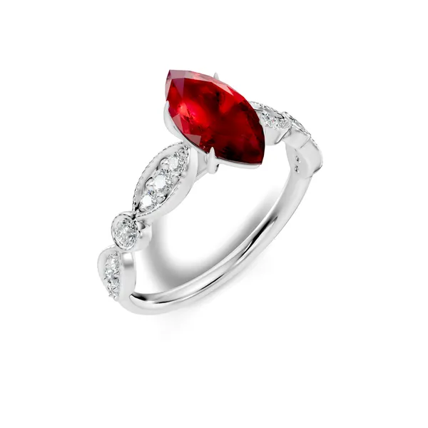Rose_Red_Stone_Ring_For_Women
