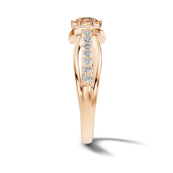 Rose_Orange_Gemstone_Ring_For_Women