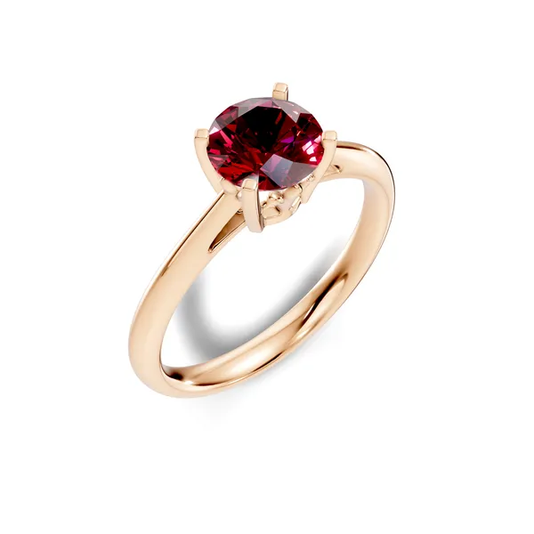 Rose_Red_Stone_Solitaire_Ring_For_Women