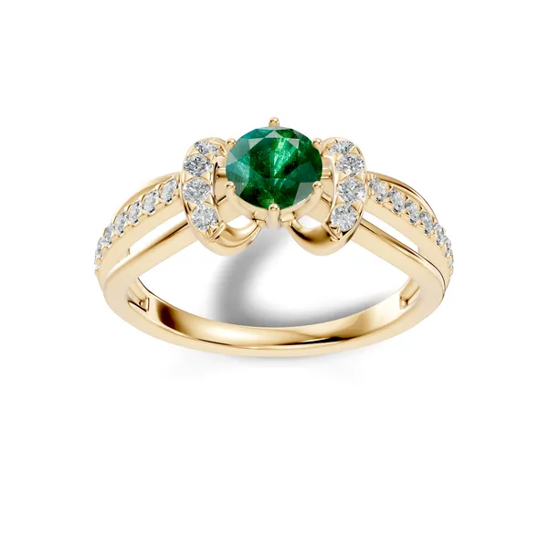 Emerald_Stone_Halo_Ring_For_Women
