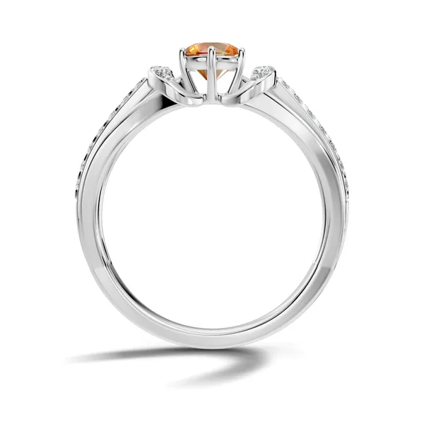 Rose_Orange_Gemstone_Ring_For_Women