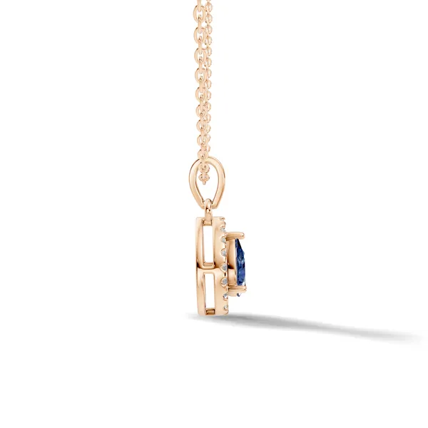 Rose_Teardrop_Pendant_Necklace_For_Women