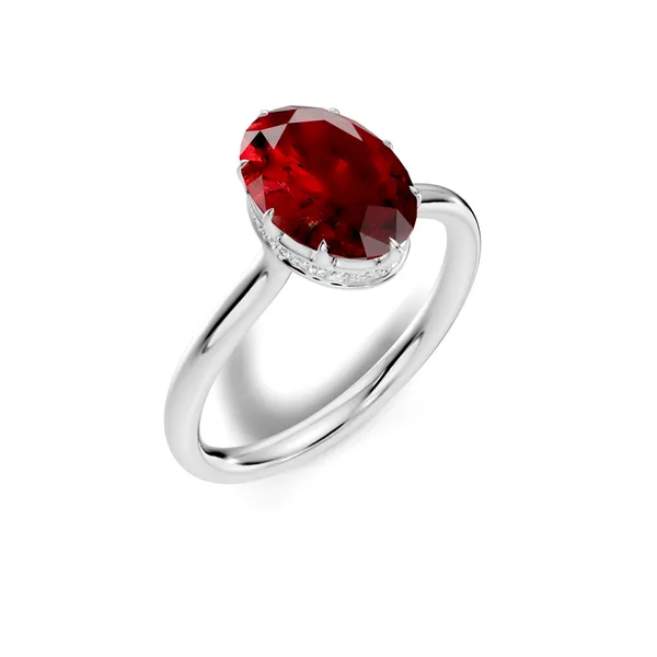 Rose_Red_Gemstone_Solitaire_Ring_For_Women