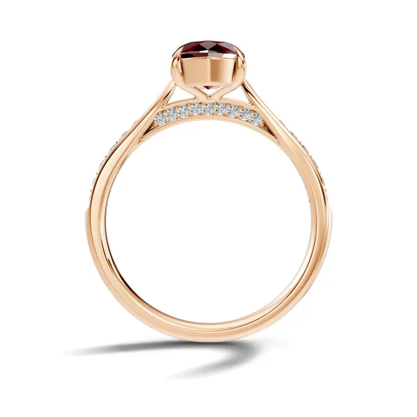 Red_Stone_Solitaire_Ring_For_Women