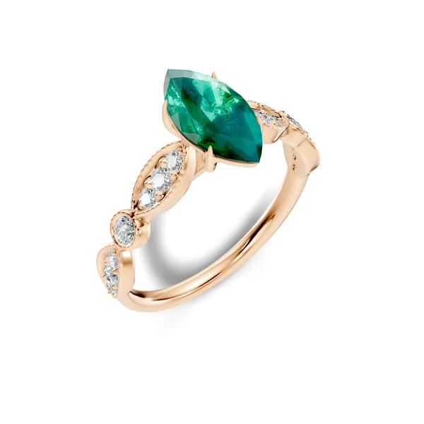 Rose_Green_Gemstone_Ring_For_Women