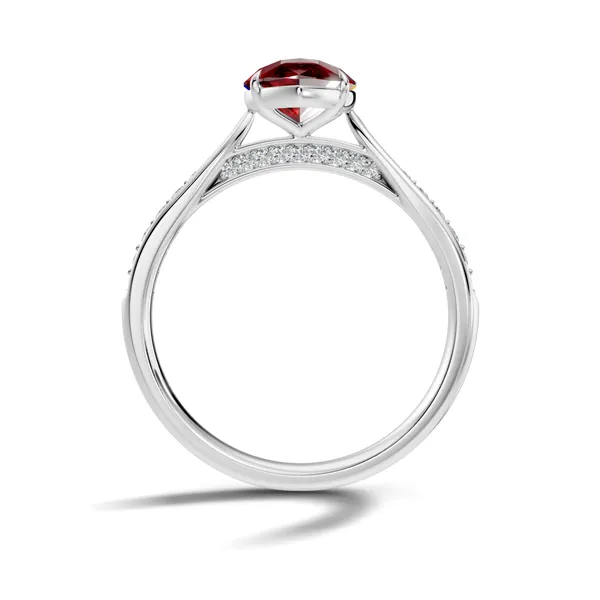 Rose_Red_Gemstone_Solitaire_Ring