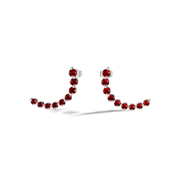 Red_Stone_Ear_Climber_Earrings_For_Women