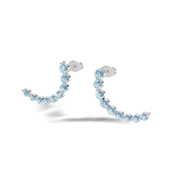 Rose_Blue_Stone_Ear_Climber_Earrings_For_Women