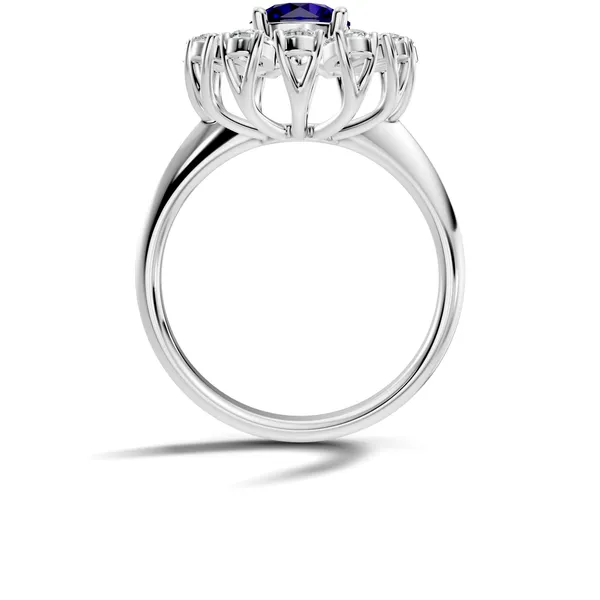 Blue_Stone_Floral_Ring_For_Women