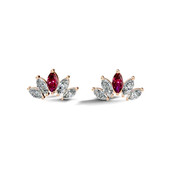 Floral_Stud_Earrings_For_Women