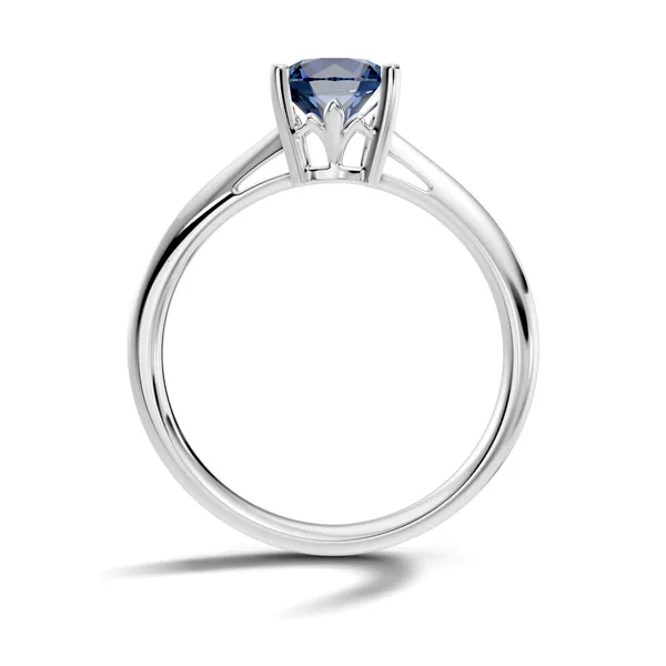 Blue_Solitaire_Ring_For_Women