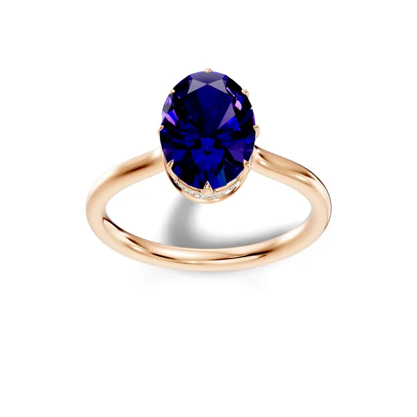 Rose_Blue_Gemstone_Ring_For_Women