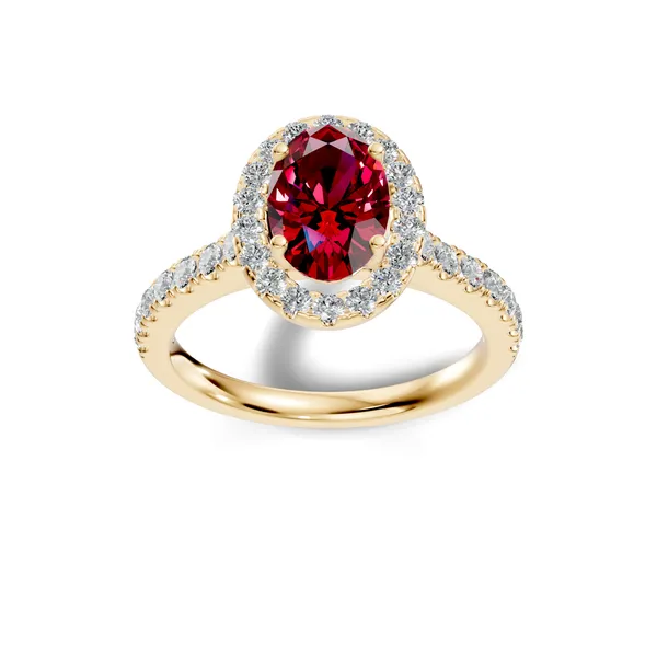 Halo_Gemstone_Ring_For_Women