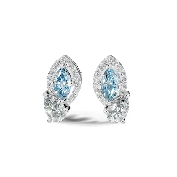 Rose_Crystal_Stud_Earrings_For_Women