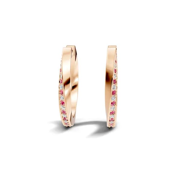 Multicolour_Stone_Hoop_Earrings_For_Women