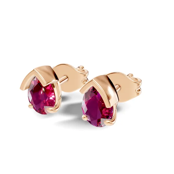 Teardrop_Stone_Stud_Earrings_For_Women