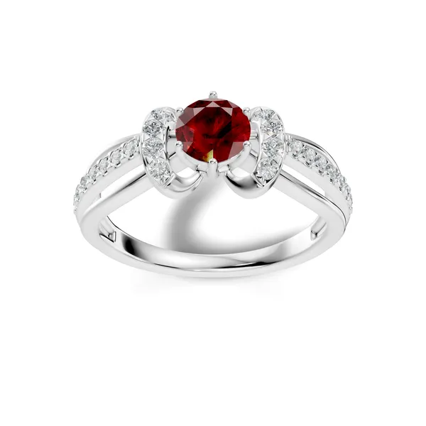 Red_Stone_Solitaire_Ring_For_Women