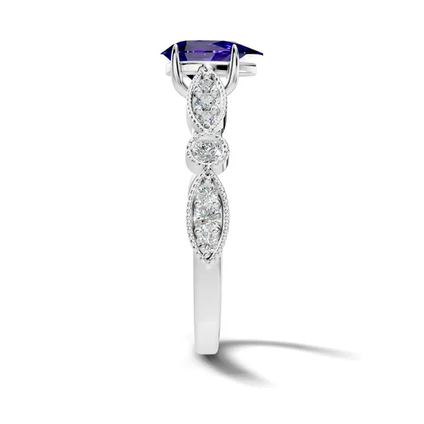 Blue_Stone_Embellished_Ring_For_Women