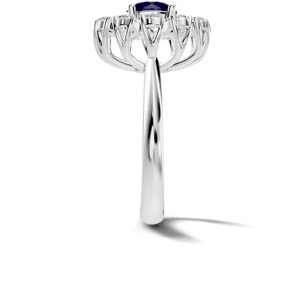 Blue_Stone_Floral_Ring_For_Women