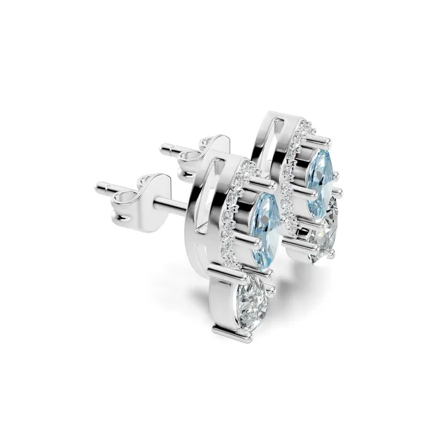Rose_Crystal_Stud_Earrings_For_Women