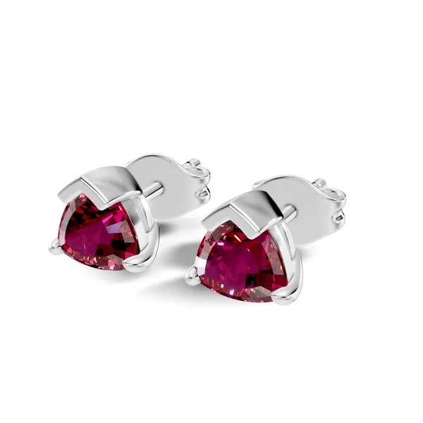 Red_Stone_Stud_Earrings_For_Women