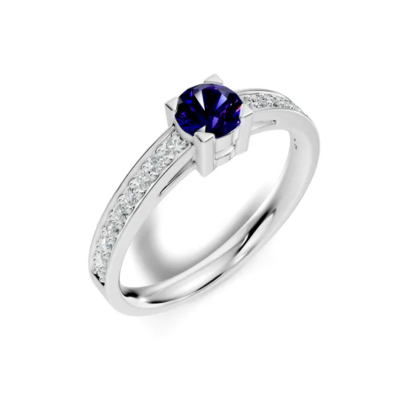Rose_Blue_Gemstone_Ring_For_Women