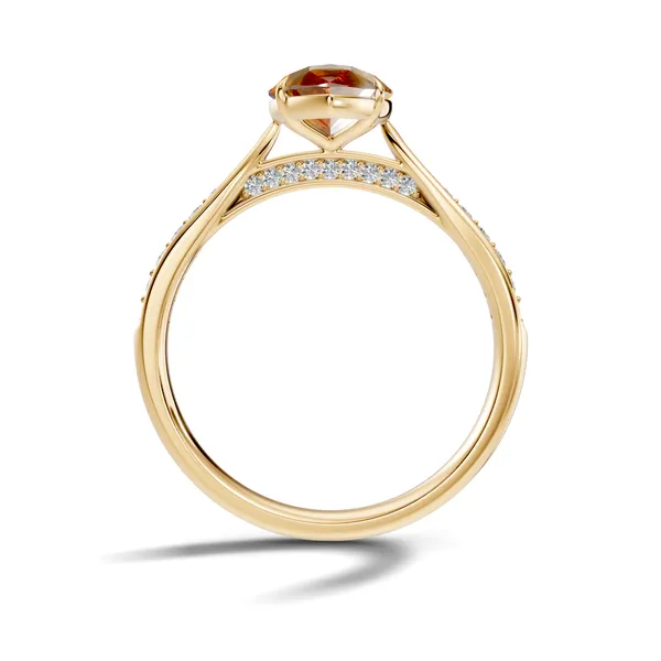 Pear_Cut_Gemstone_Ring_For_Women