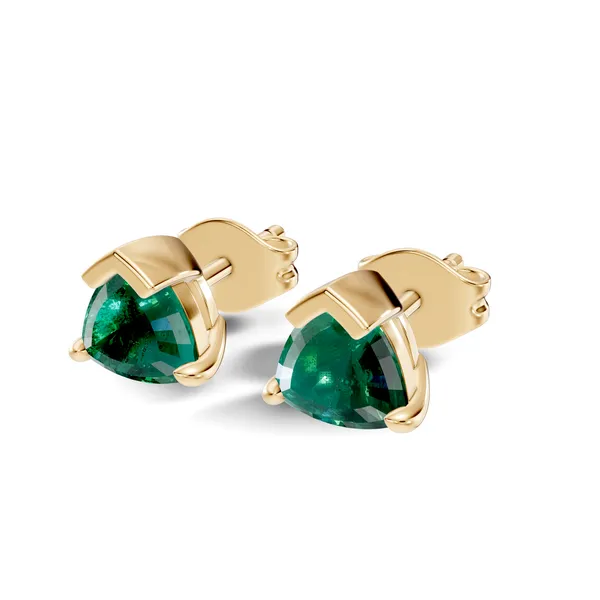 Green_Stone_Stud_Earrings_For_Women