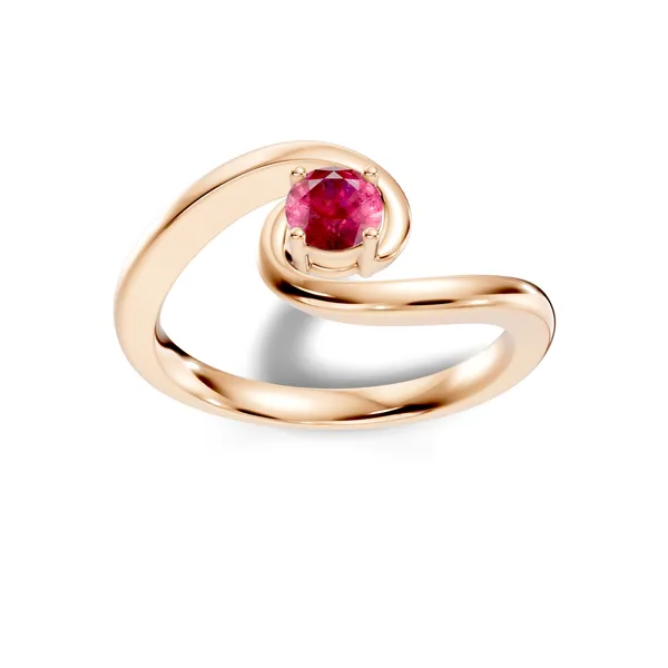 Rose_Spiral_Ring_With_Red_Stone_For_Women
