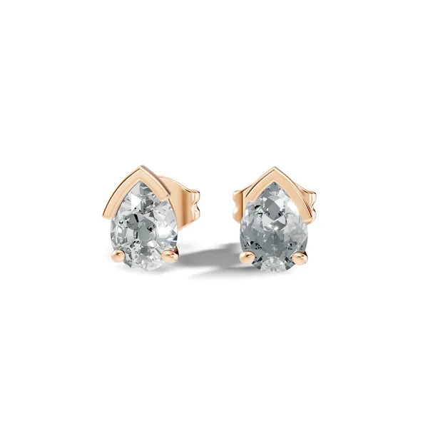 Teardrop_Stud_Earrings_For_Women