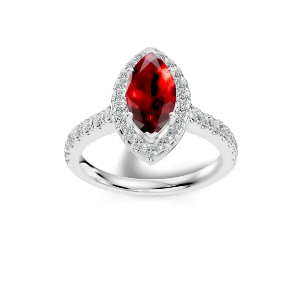 Rose_Red_Stone_Halo_Ring_For_Women