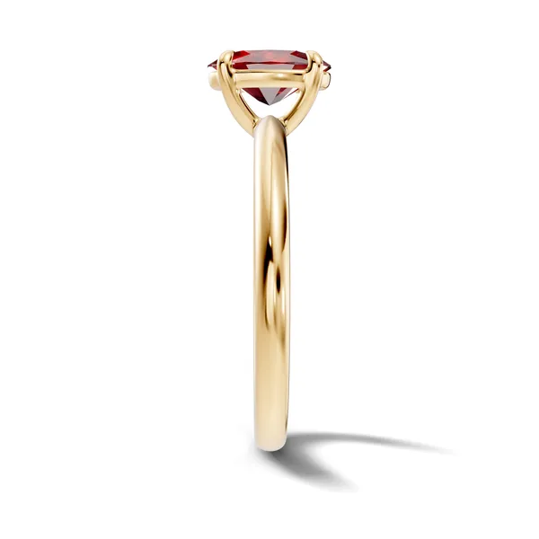 Red_Gemstone_Solitaire_Ring_For_Women