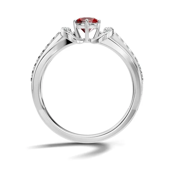 Red_Stone_Solitaire_Ring_For_Women
