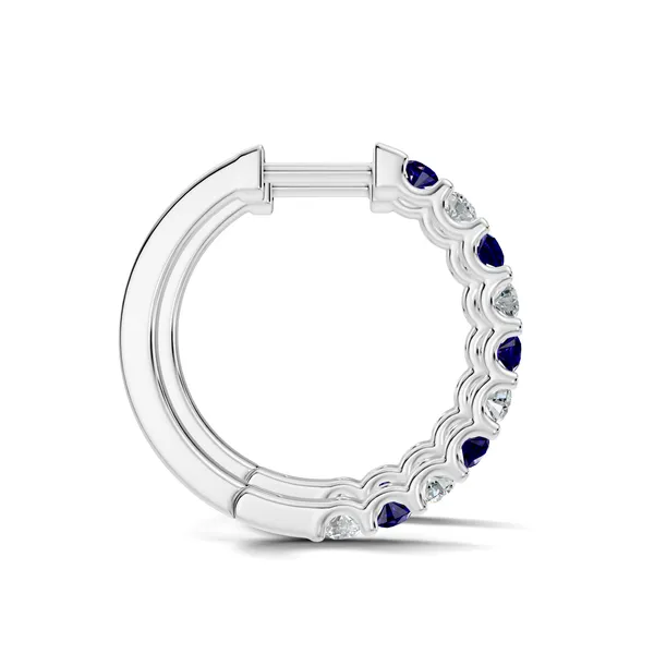 Rose_Blue_Stone_Hoop_Earrings_For_Women
