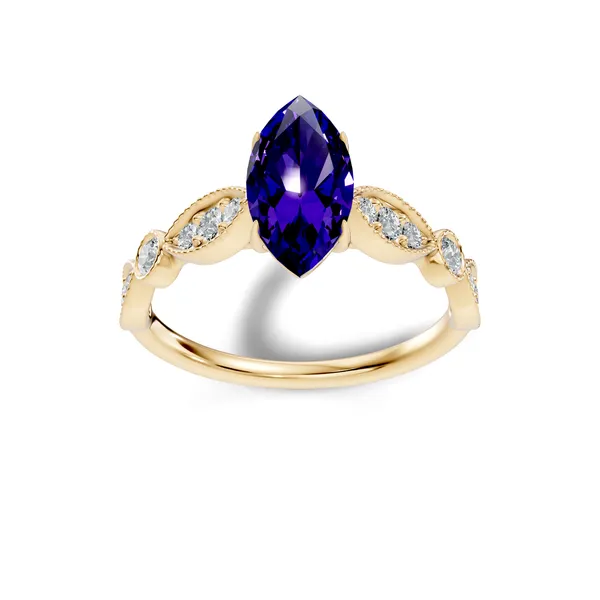 Marquise_Blue_Stone_Ring_For_Women