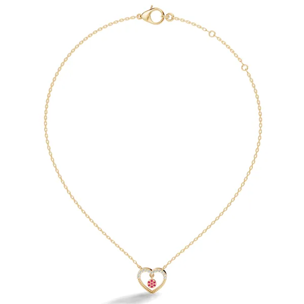 Rose_Heart_Pendant_Necklace_For_Women