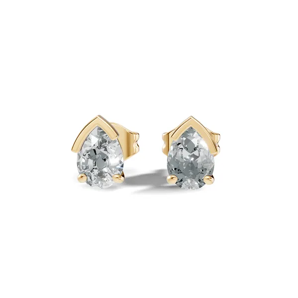 Teardrop_Stud_Earrings_For_Women
