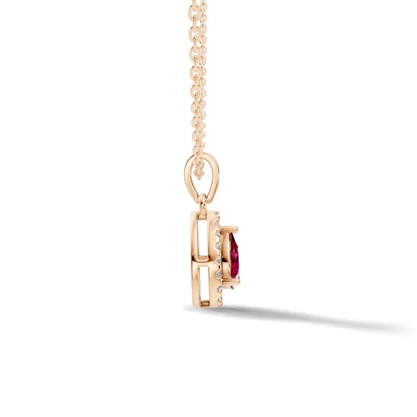 Rose_Red_Stone_Pendant_Necklace_For_Women