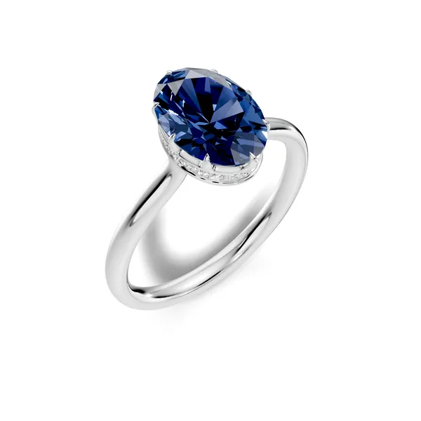 Rose_Blue_Oval_Stone_Ring_For_Women
